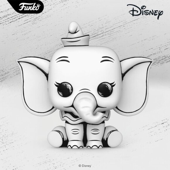 Funko Pop! Disney Sketched Classics Dumbo Figure #1524! - Picture 1 of 7
